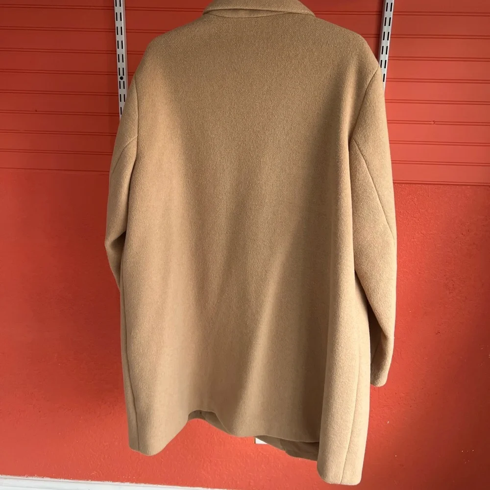 Old Navy Women's Tan Trench Coat - Picture 3 of 6